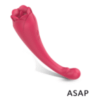 Tongue Licking G-spot Stick Female Masturbation Toy Adult Products Vibration Stick Tongue Licking G-spot Stick - Rose Red