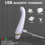 Adult male and female sex toys, masturbation vibrator, AV insertion, G-spot, clitoral stimulation, flirting, second wave vibrator - Purple